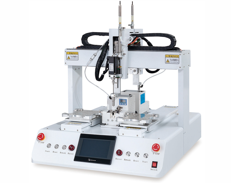 Multi-axis screw machine