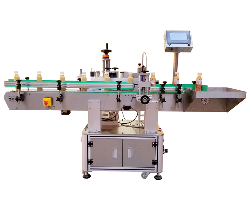 Automatic round bottle labeling machine (double label, positioning label)